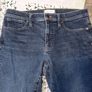 Madewell Women's Indigo High-Rise Slim Jeans